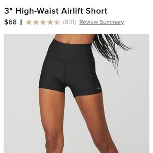 3" High-Waist Airlift Short Alo Yoga